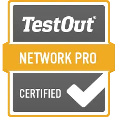 Testout Network Pro Certificate